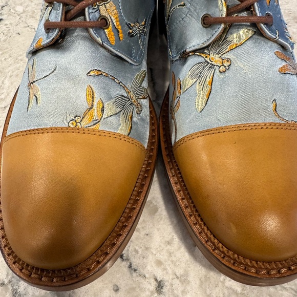 Men's Taft The Jack in Blue Dragonfly Boots - Artisan Handmade in Spain Size 39 - Picture 5 of 11